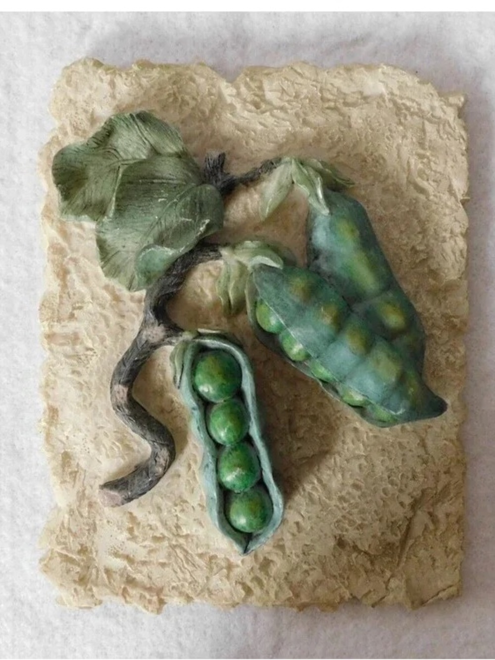 Reptile Habitat Decorative Pea Pod Accent - Green